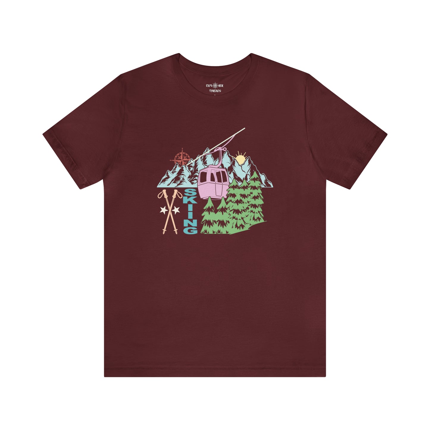 SKIING 2 - T-Shirt