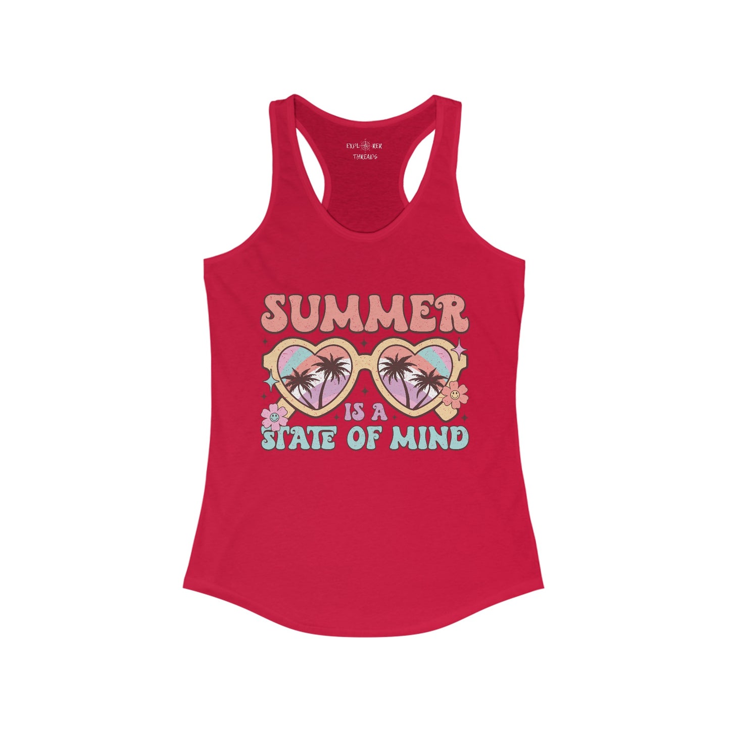 SUMMER STATE OF MIND 2 - Racerback Tank Top