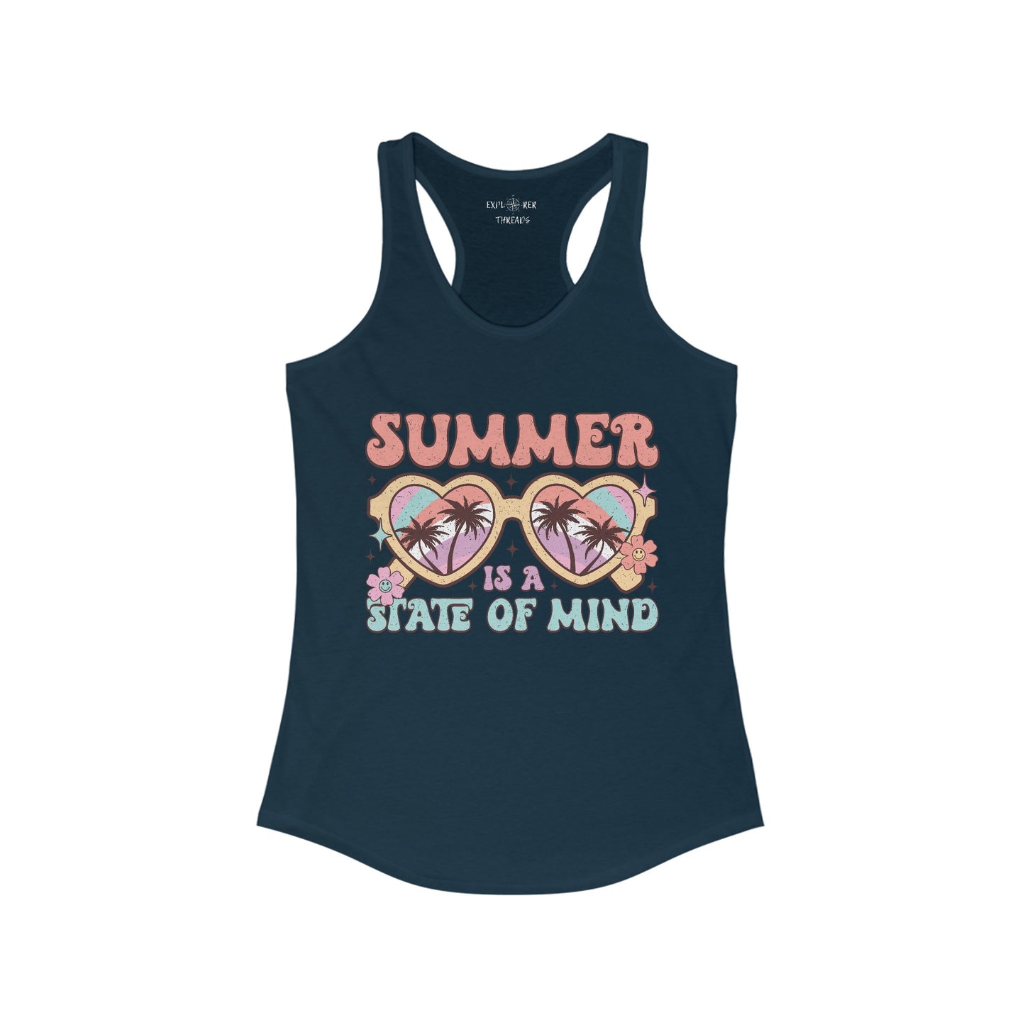 SUMMER STATE OF MIND 2 - Racerback Tank Top