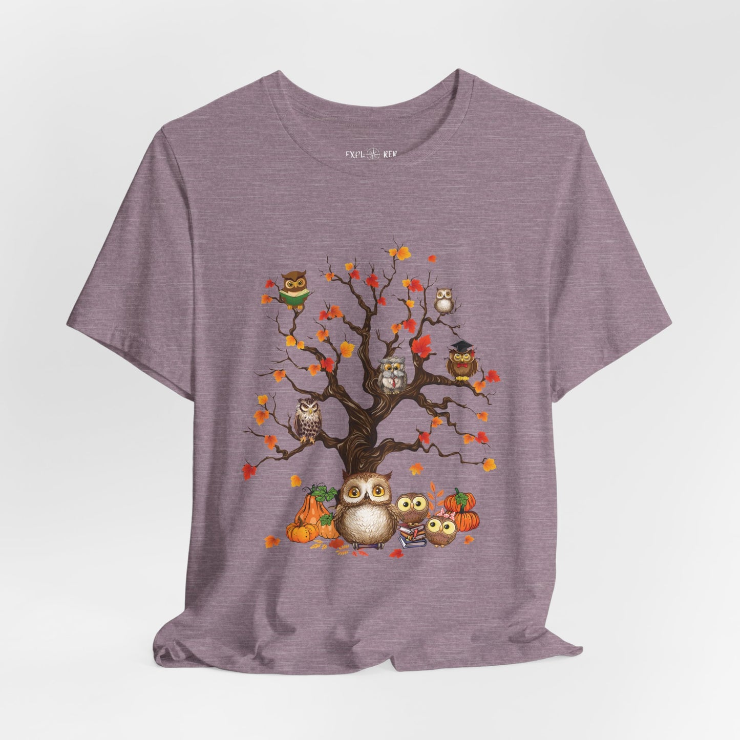 OWL OVER AUTUMN TREE T-Shirt