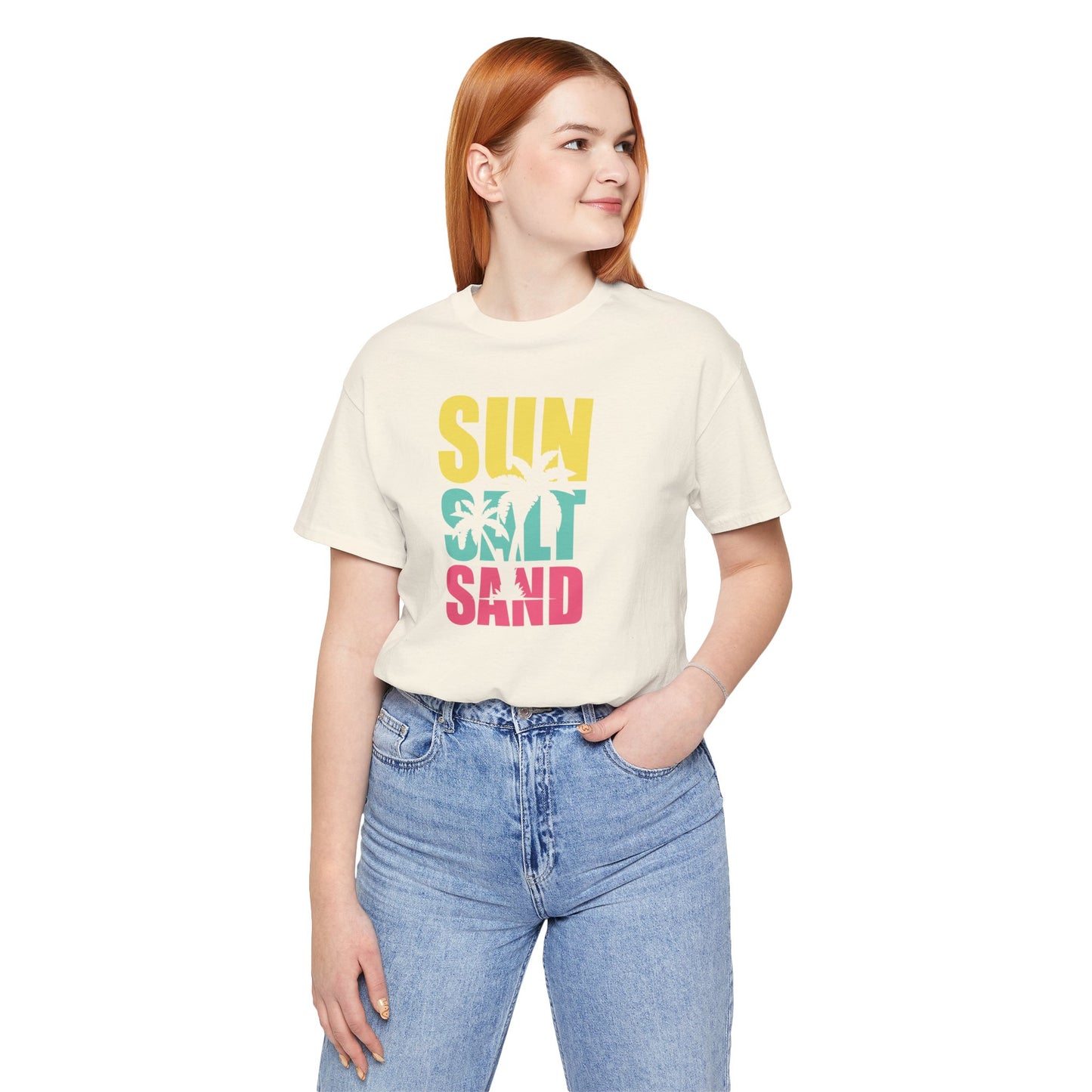 SUN SALT SAND - PASTEL - T-Shirt