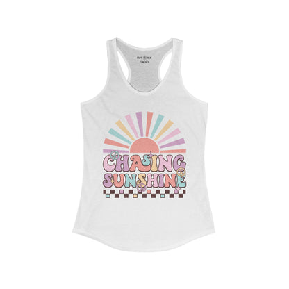 CHASING SUNSHINE - Racerback Tank Top