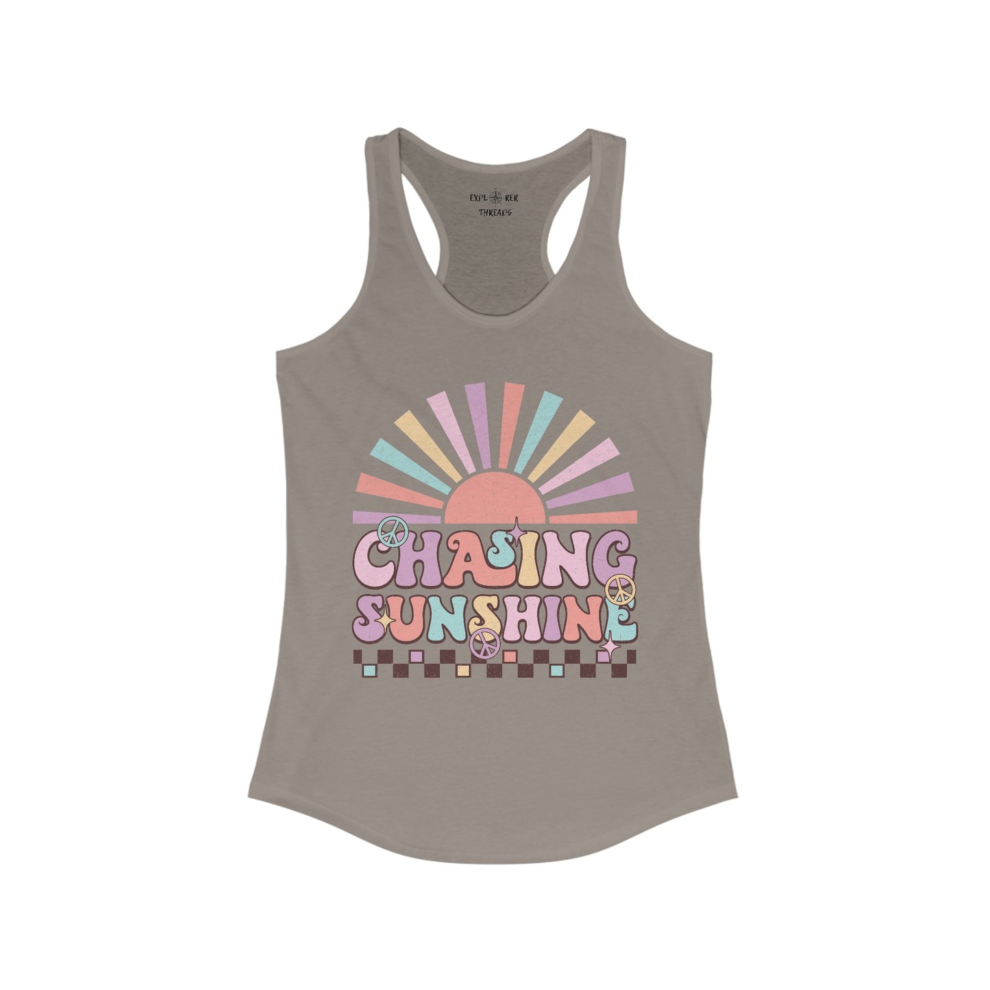 CHASING SUNSHINE - Racerback Tank Top