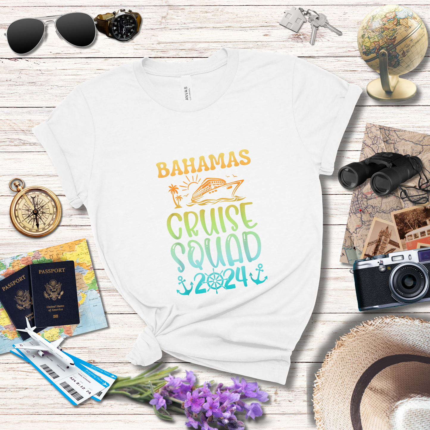 BAHAMAS CRUISE SQUAD 2024 - T-Shirt