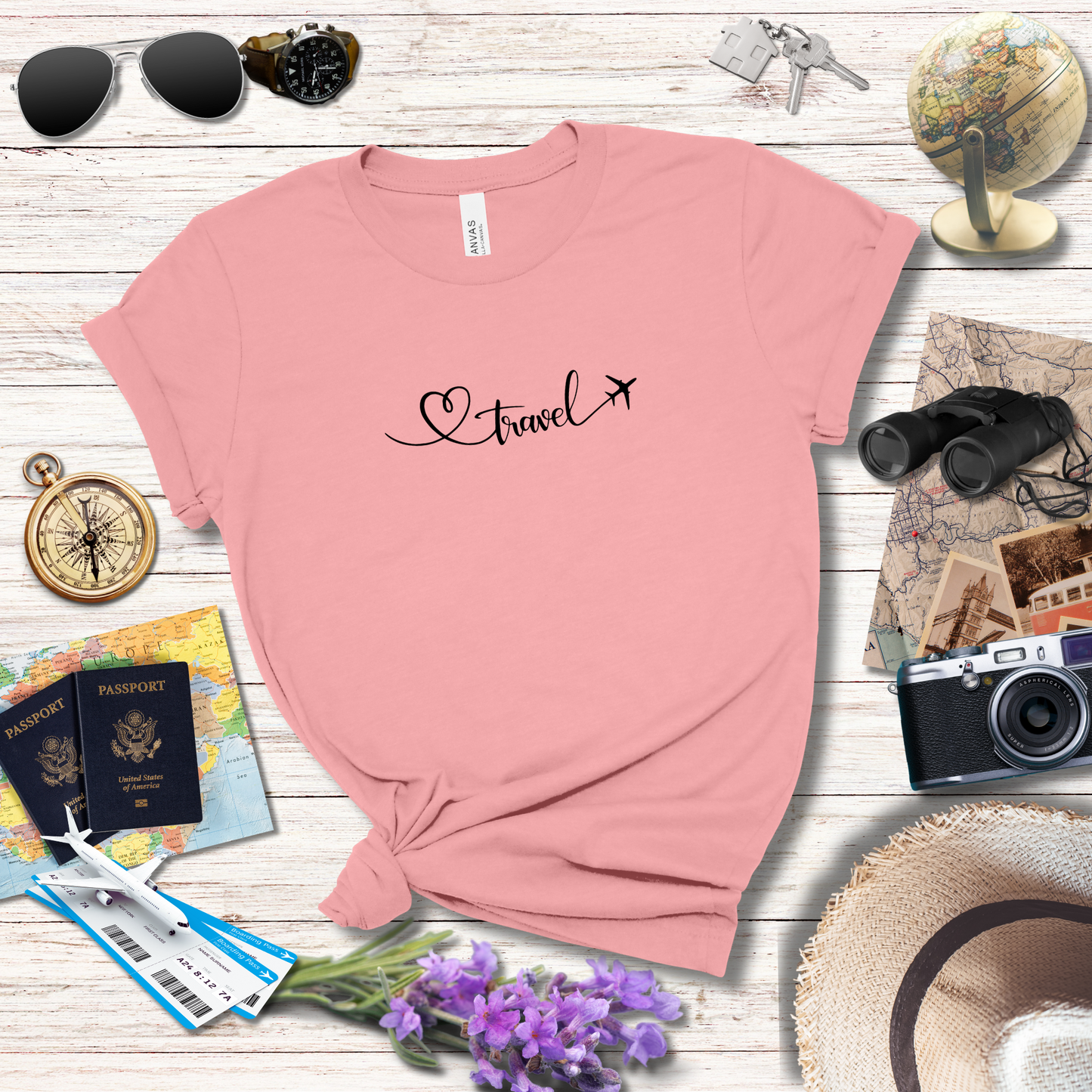 HEART TRAVEL - T-Shirt