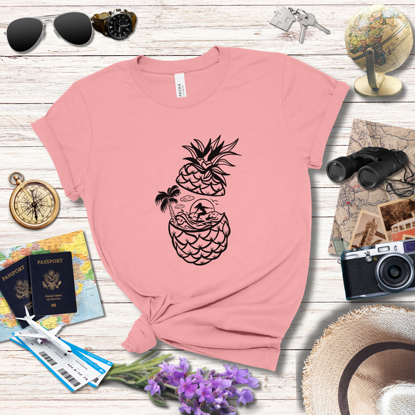 PINEAPPLE SURF- T-Shirt