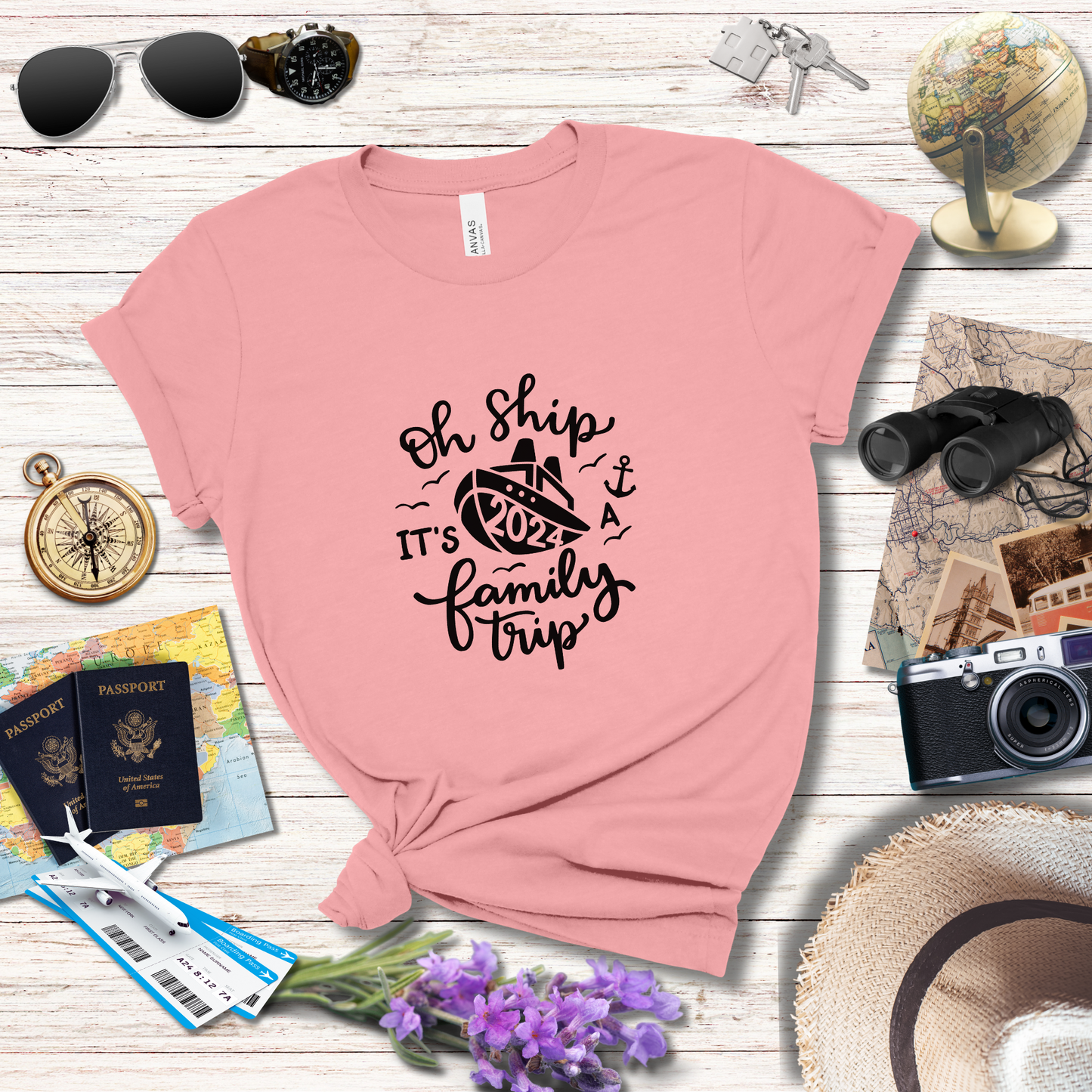 OH SHIP, IT'S A FAMILY TRIP - T-Shirt