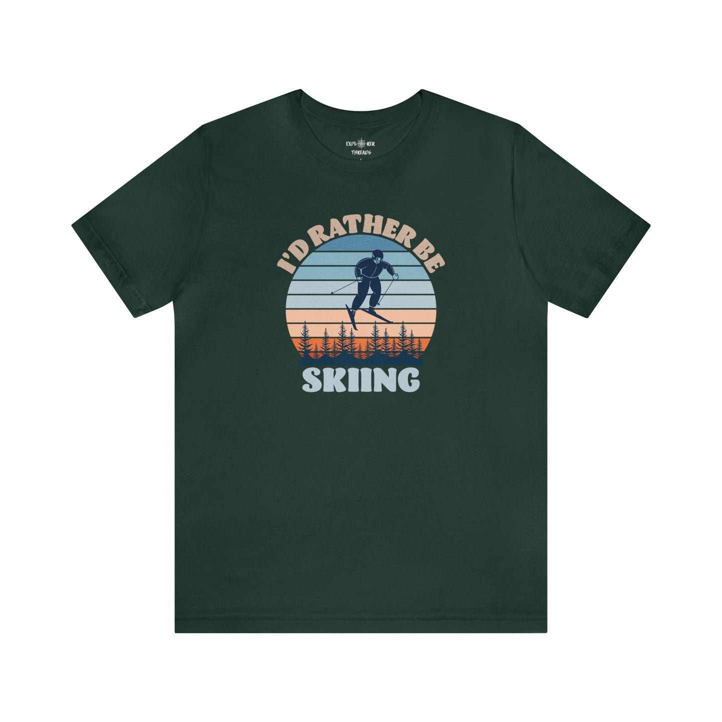 I'D RATHER BE SKIING - T-Shirt