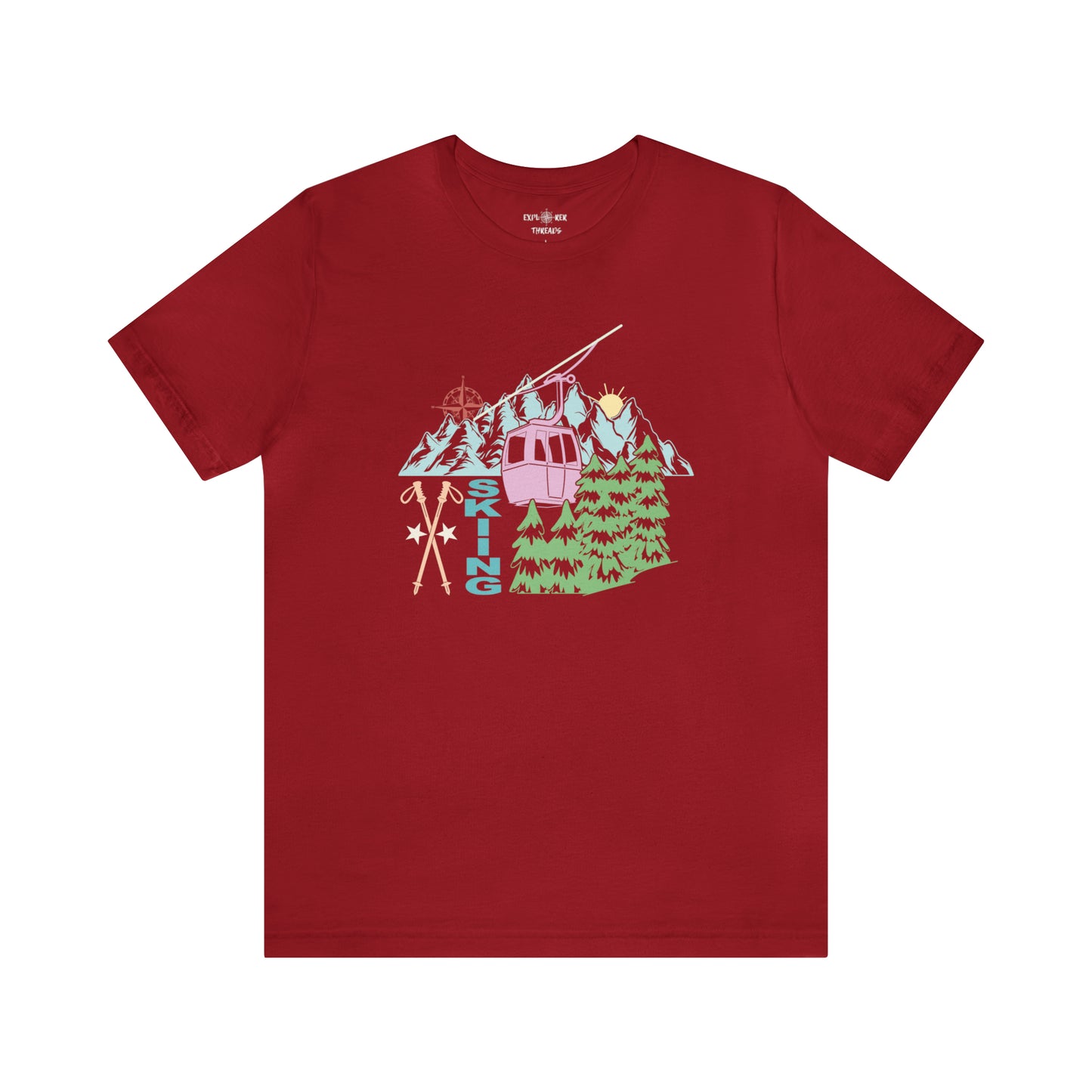 SKIING 2 - T-Shirt