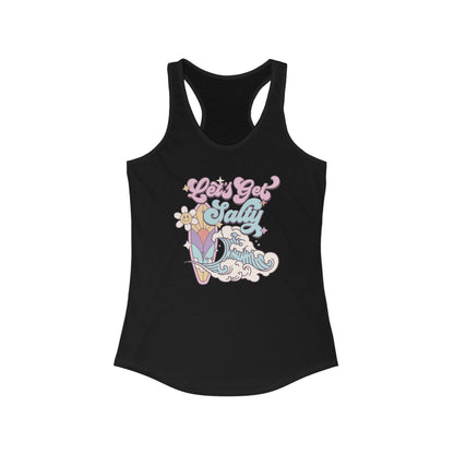 LET'S GET SALTY - Racerback Tank Top