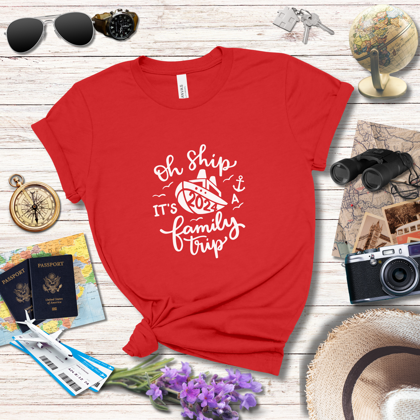 OH SHIP, IT'S A FAMILY TRIP - T-Shirt