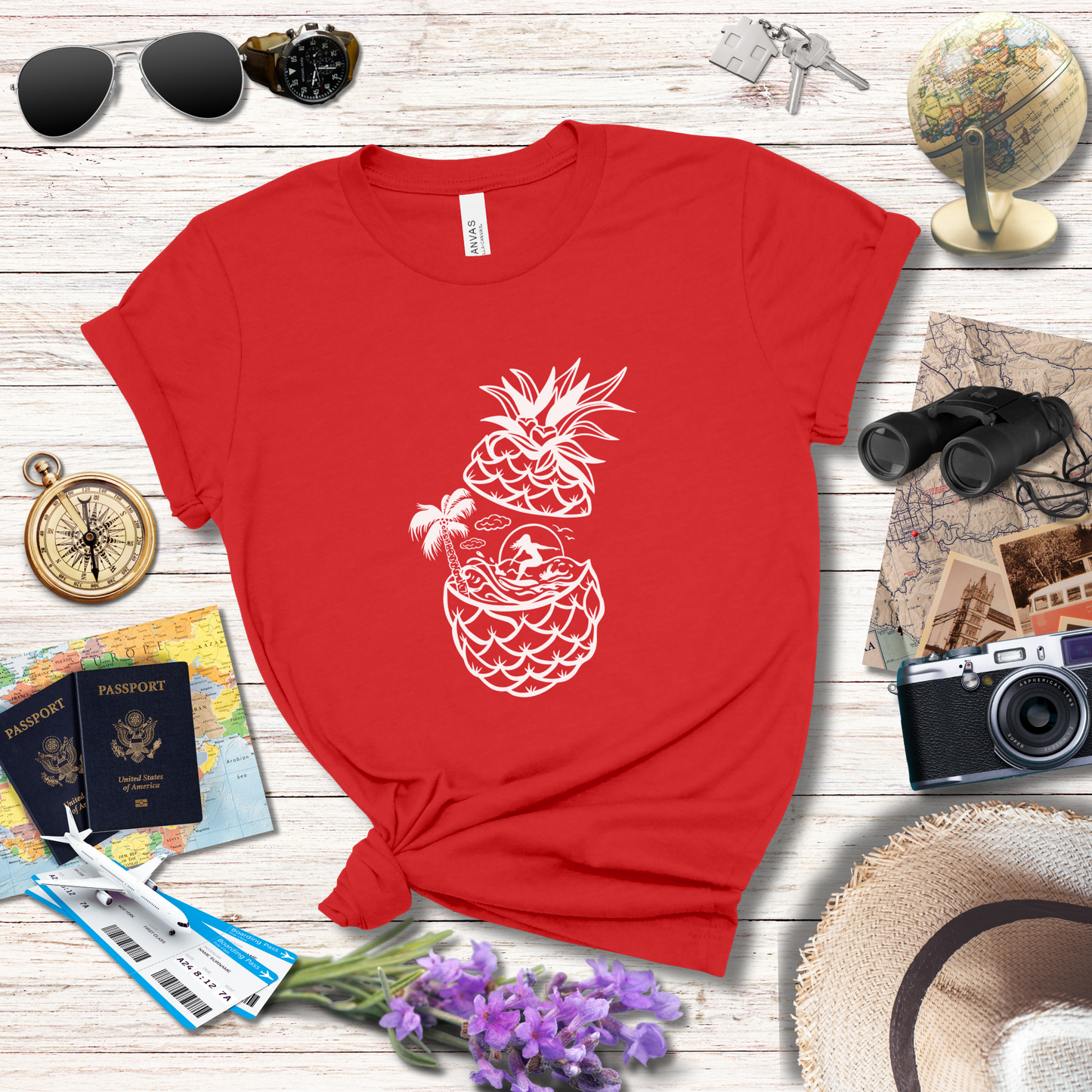 PINEAPPLE SURF- T-Shirt