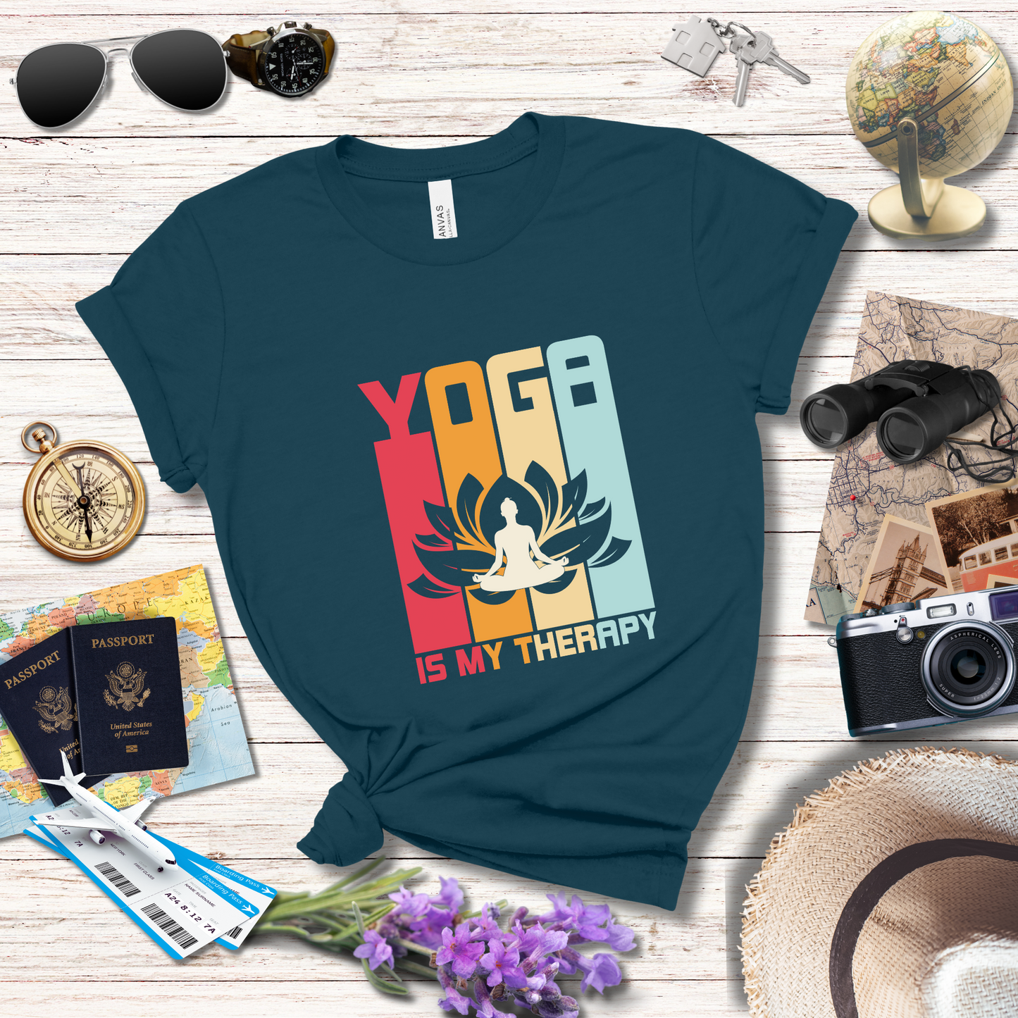 YOGA IS MY THERAPY - T-Shirt