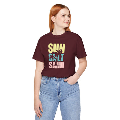 SUN SALT SAND - PASTEL - T-Shirt