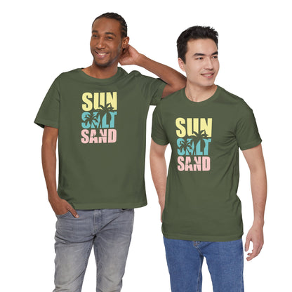 SUN SALT SAND - PASTEL - T-Shirt