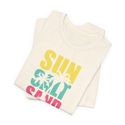 SUN SALT SAND - PASTEL - T-Shirt