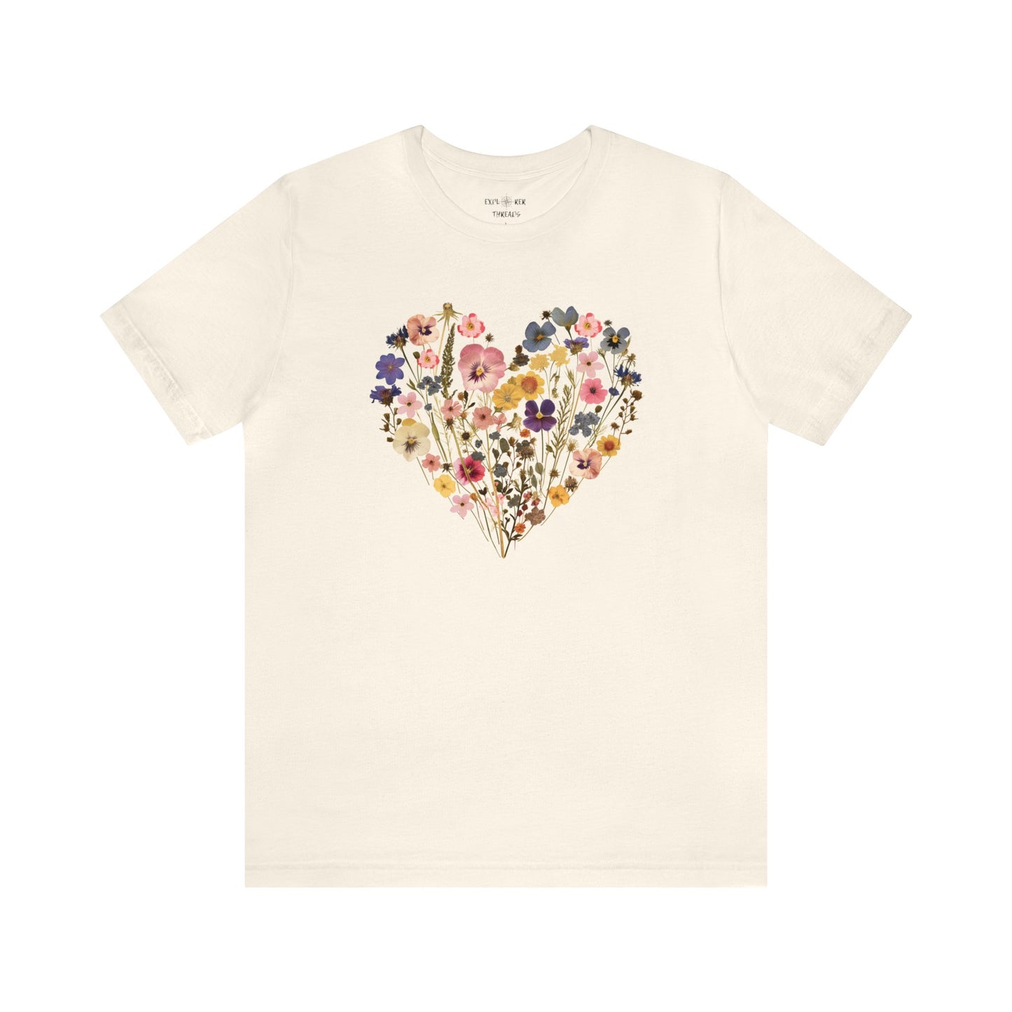 FLORAL HEART - T-Shirt