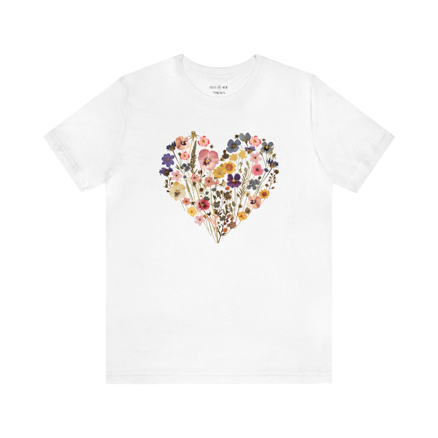 FLORAL HEART - T-Shirt