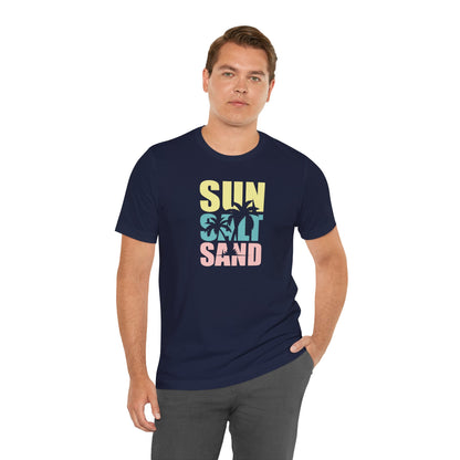 SUN SALT SAND - PASTEL - T-Shirt