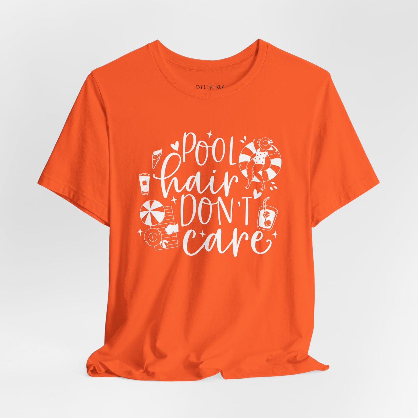 POOL HAIR, DON'T CARE - T-Shirt