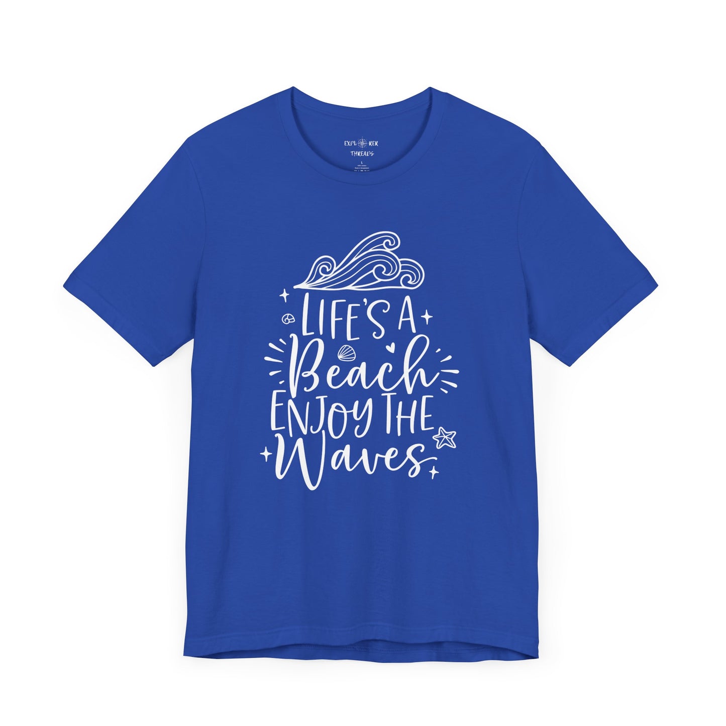 LIFE'S A BEACH ENJOY THE WAVES - T-Shirt