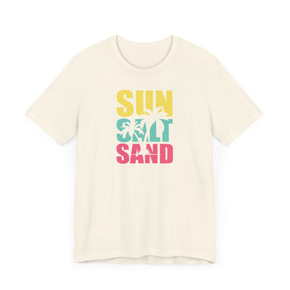 SUN SALT SAND - PASTEL - T-Shirt