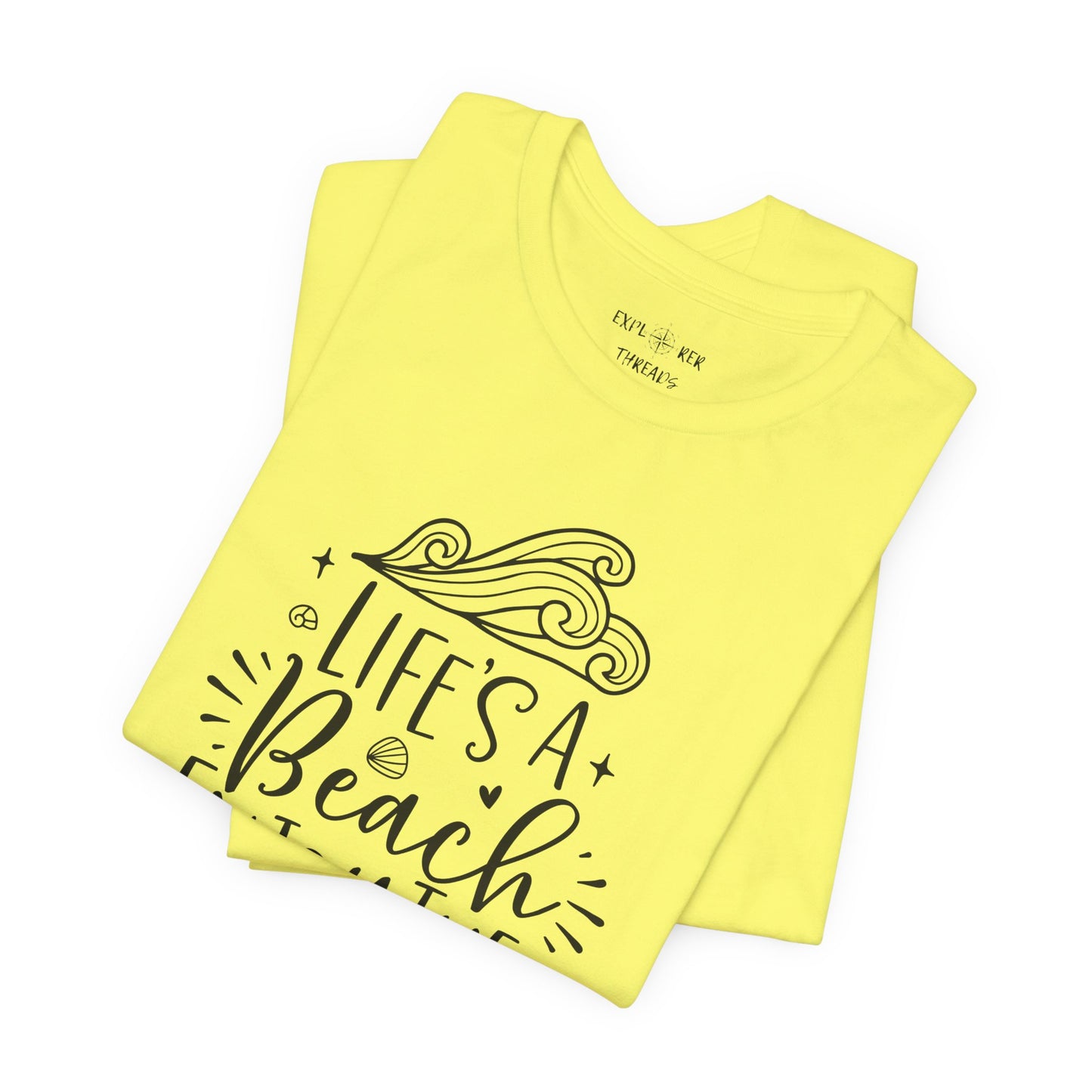 LIFE'S A BEACH ENJOY THE WAVES - T-Shirt