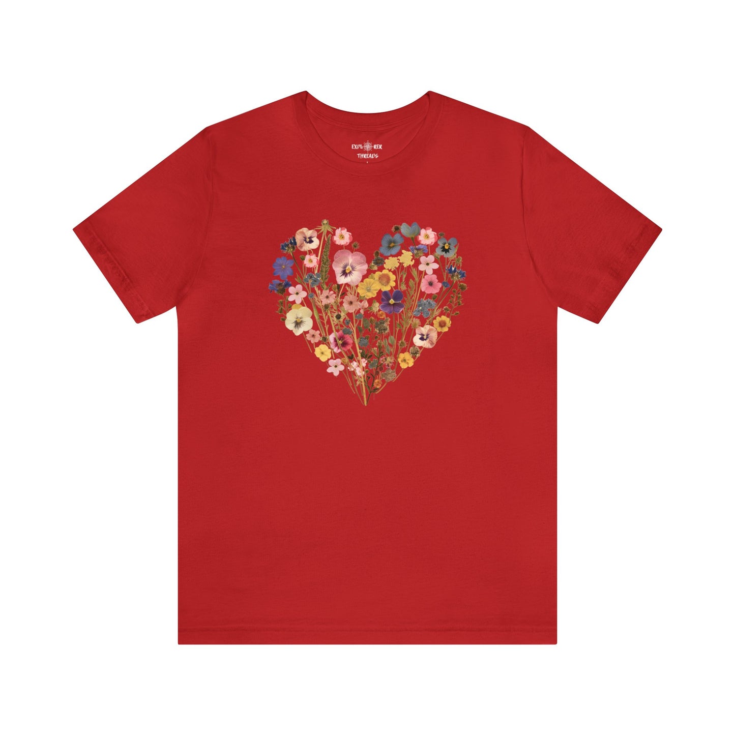 FLORAL HEART - T-Shirt