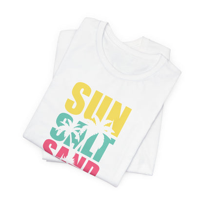 SUN SALT SAND - PASTEL - T-Shirt