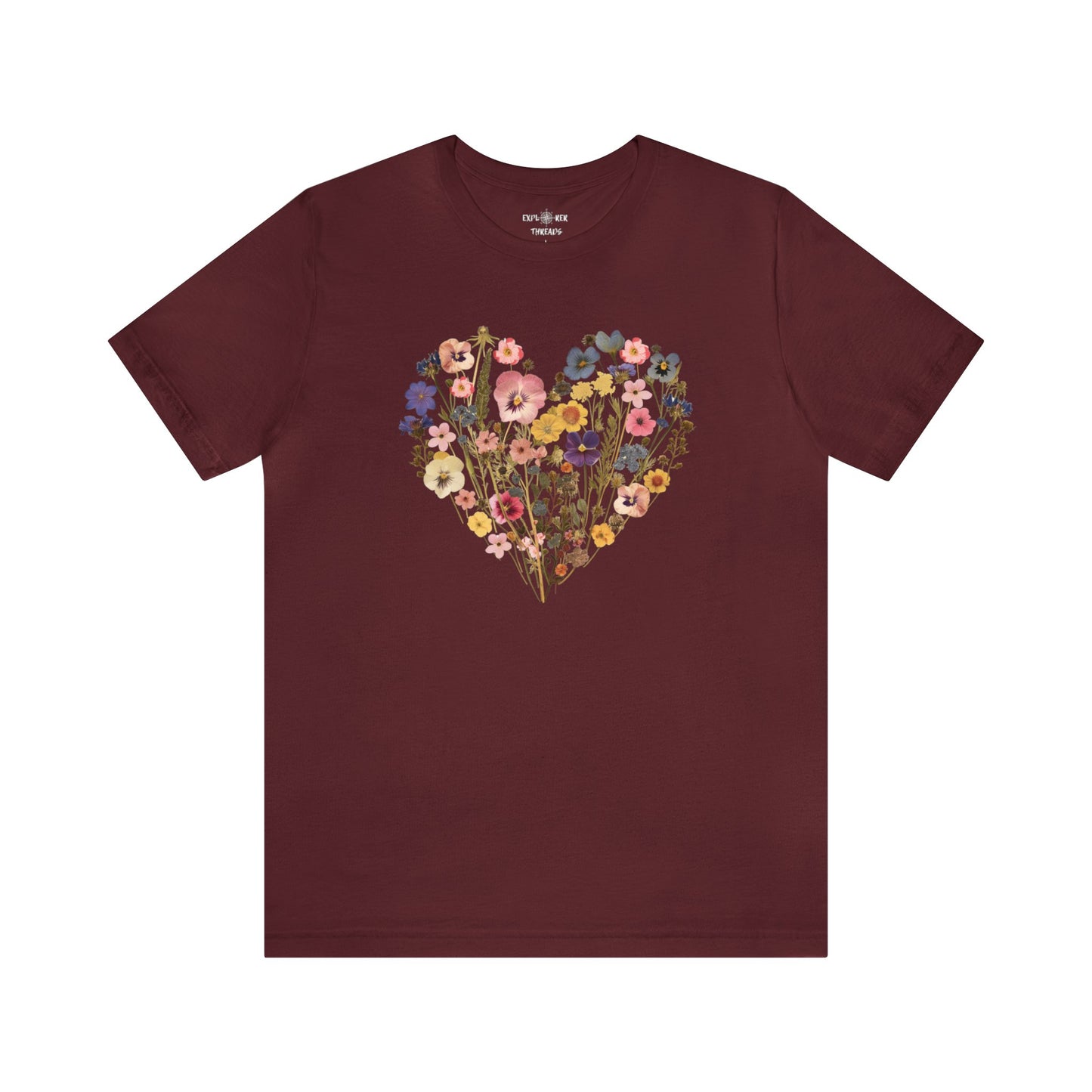 FLORAL HEART - T-Shirt