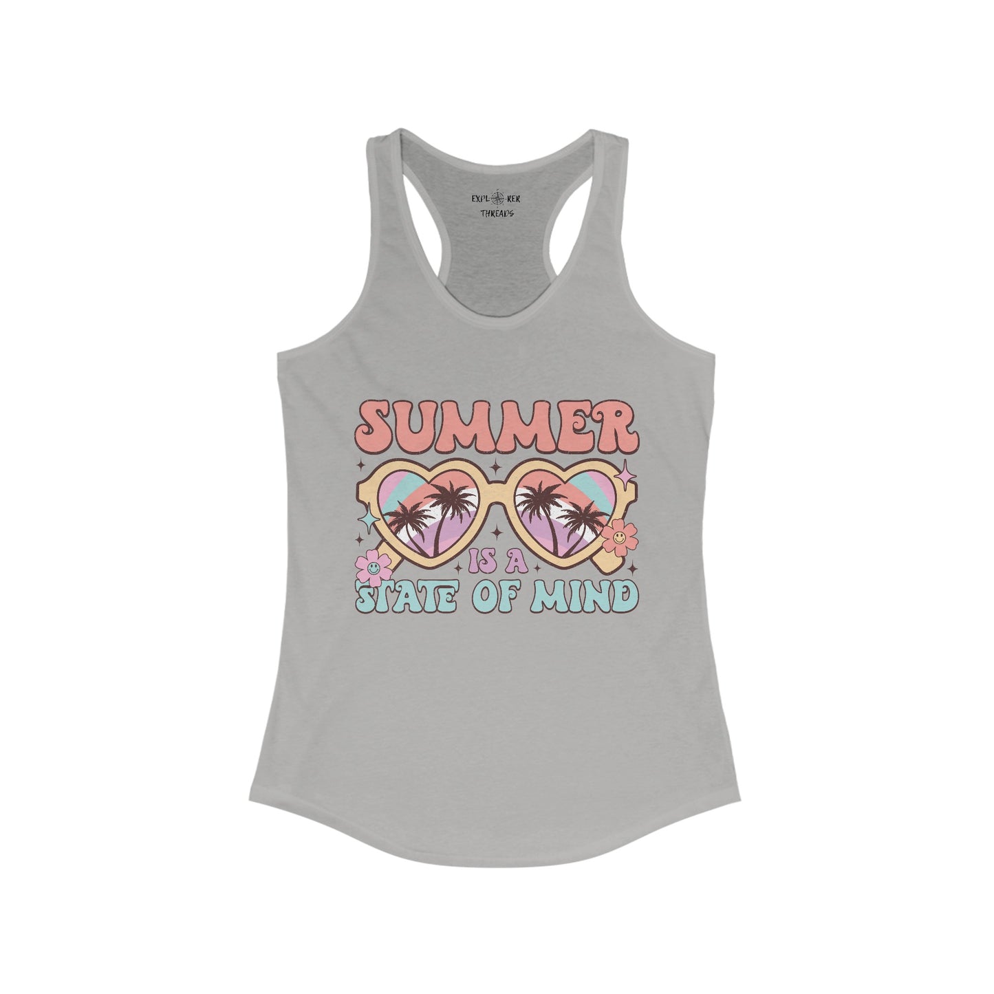 SUMMER STATE OF MIND 2 - Racerback Tank Top