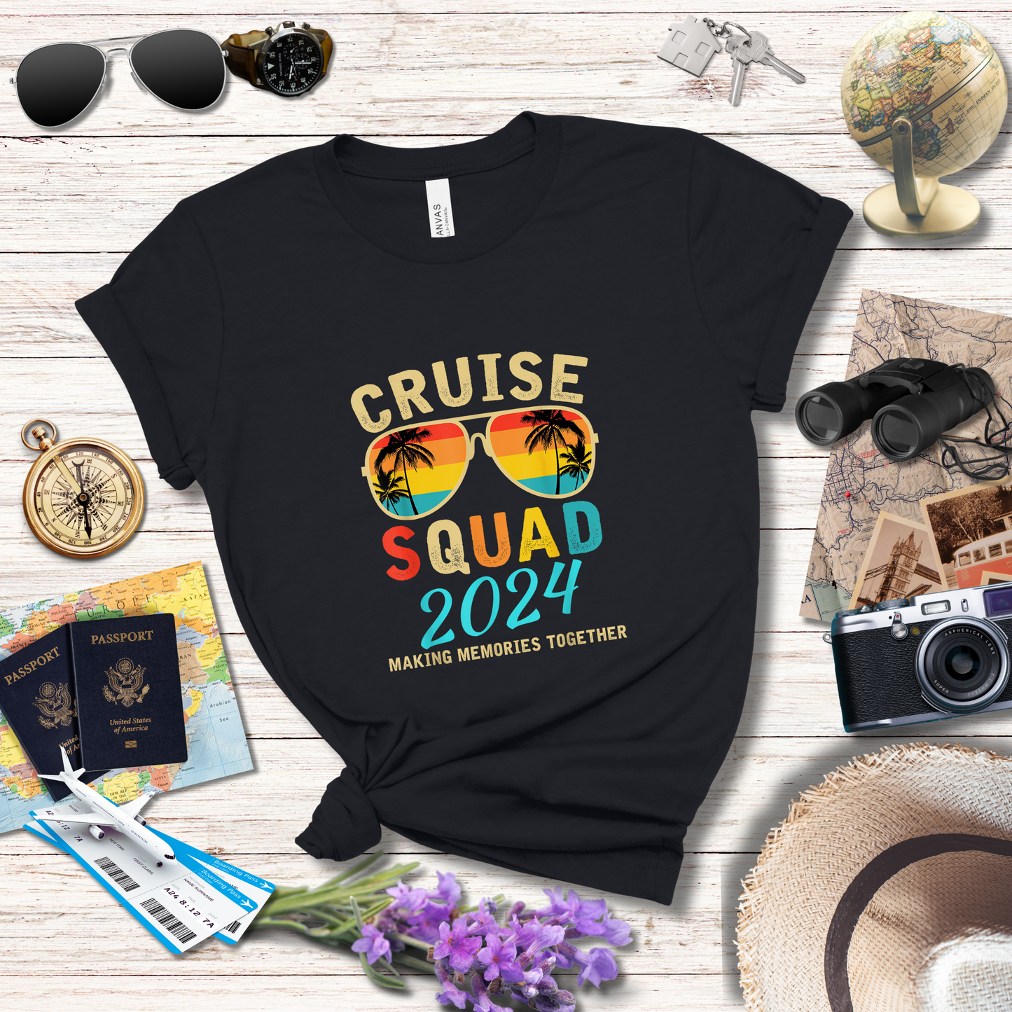 CRUISE SQUAD 2024 - MAKING MEMORIES TOGETHER - T-Shirt