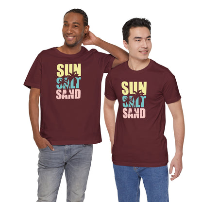 SUN SALT SAND - PASTEL - T-Shirt