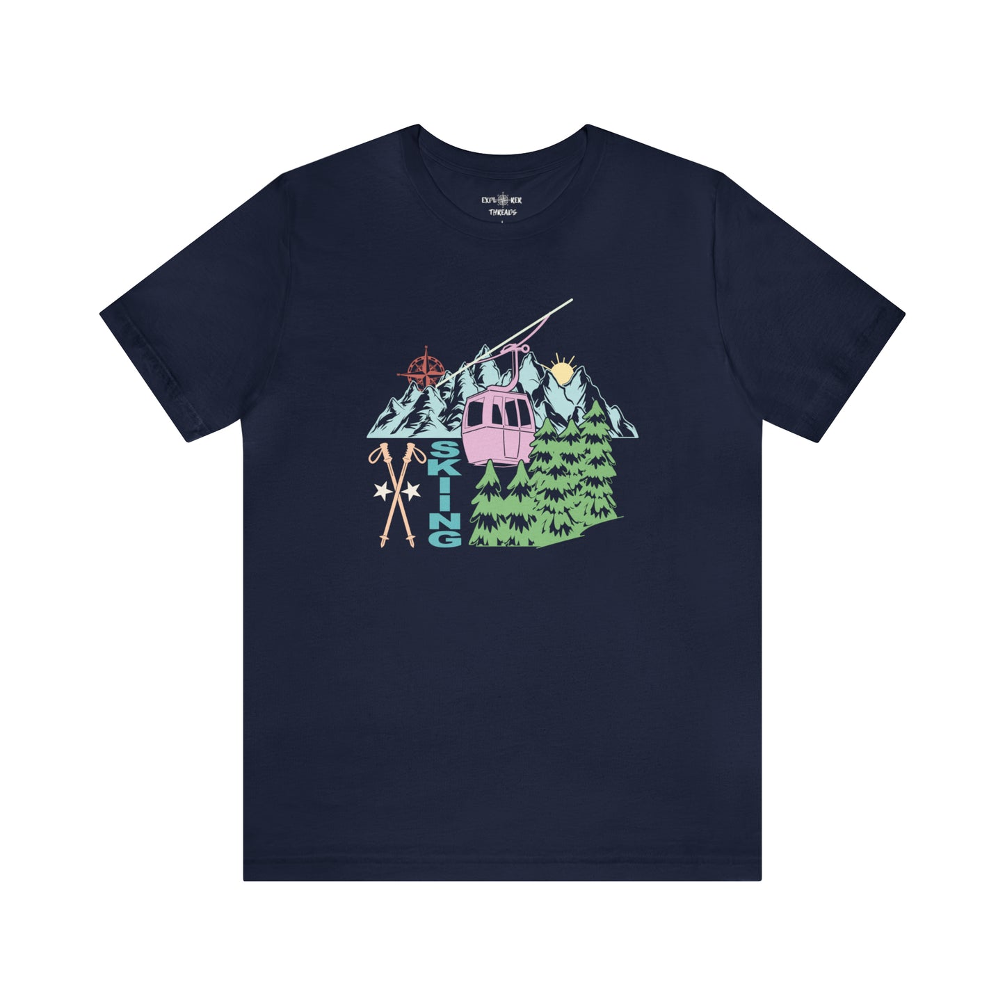 SKIING 2 - T-Shirt