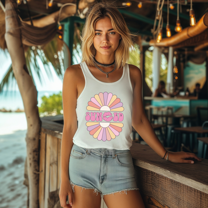 SUNKISSED - Racerback Tank Top