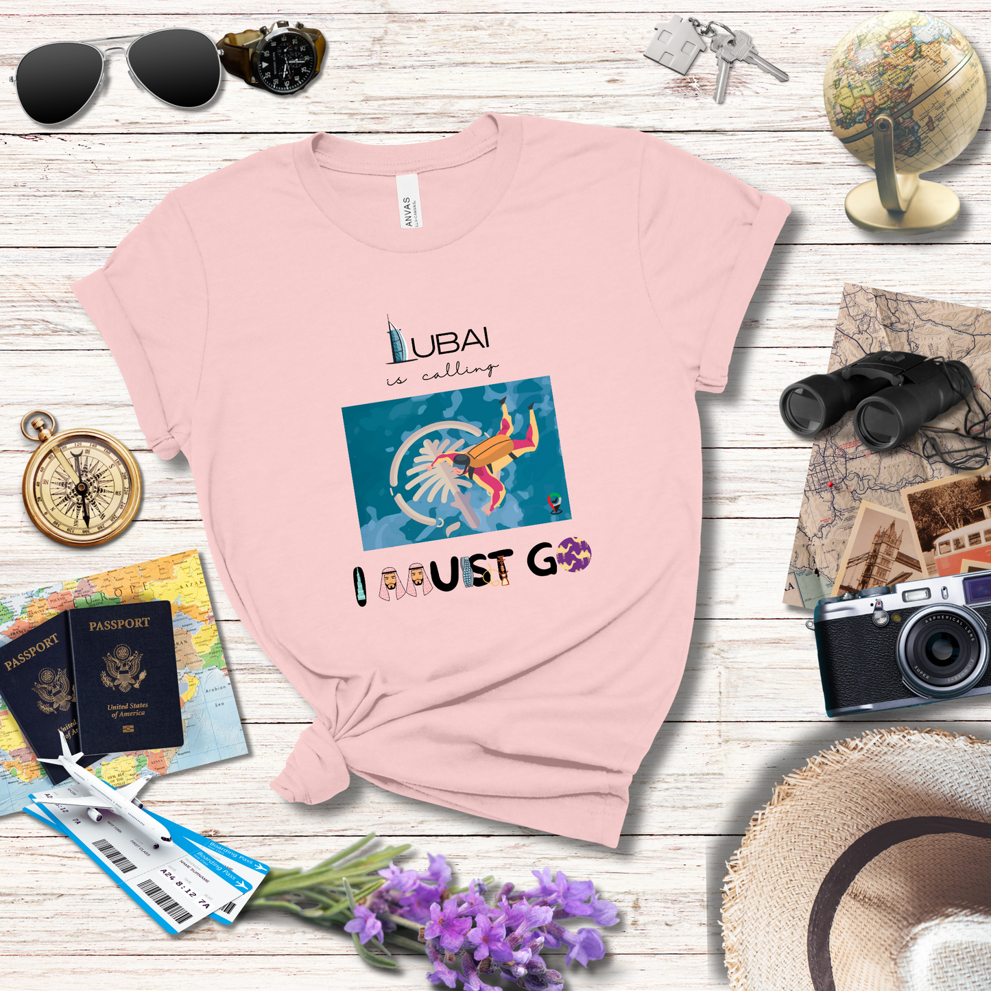 DUBAI IS CALLING AND I MUST GO - T-Shirt