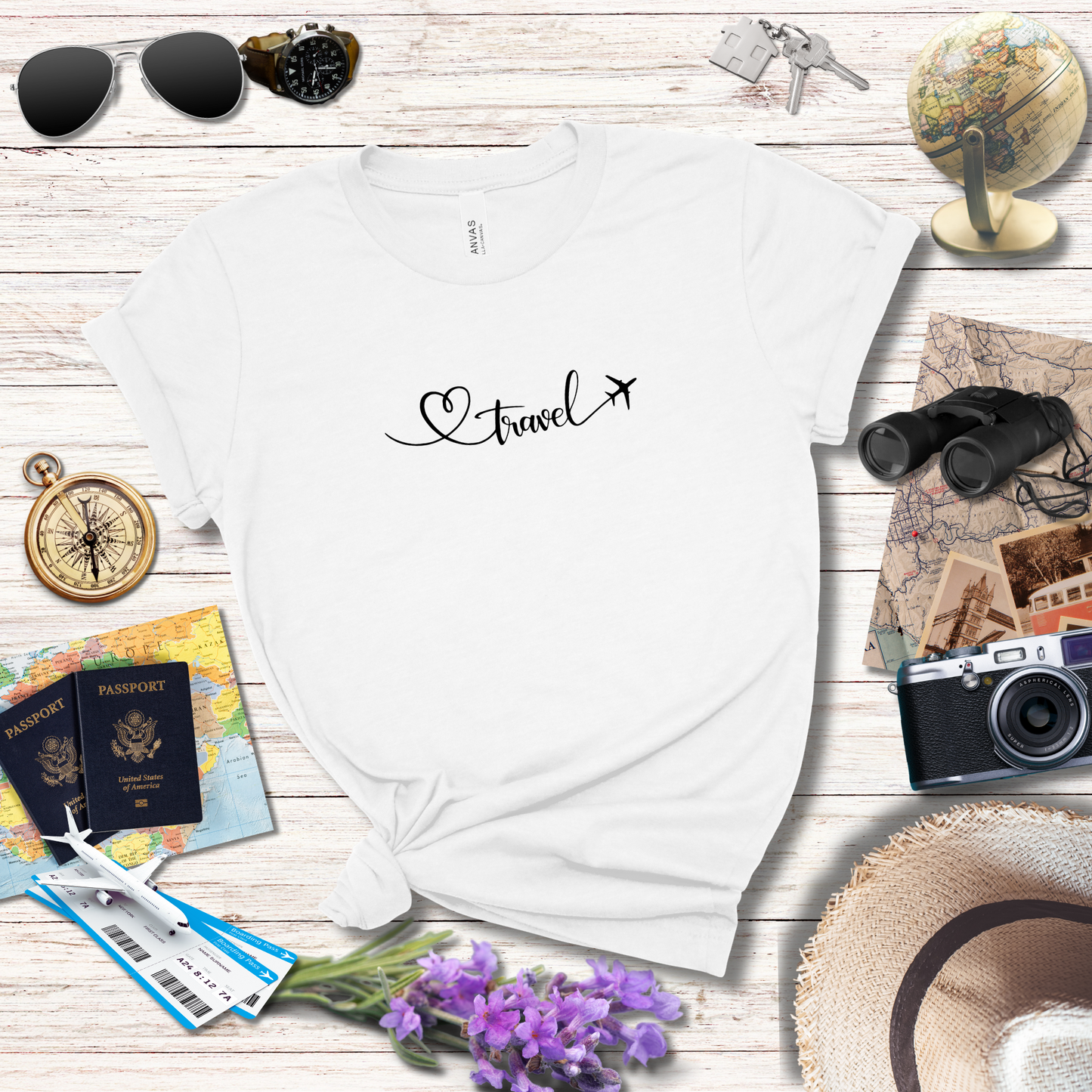 HEART TRAVEL - T-Shirt