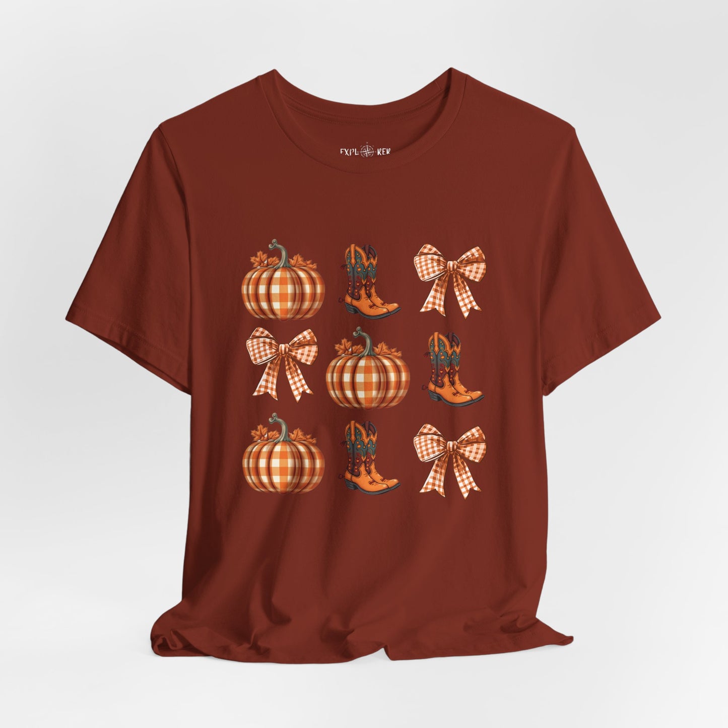 PUMPKINS, BOWS, BOOTS T-Shirt