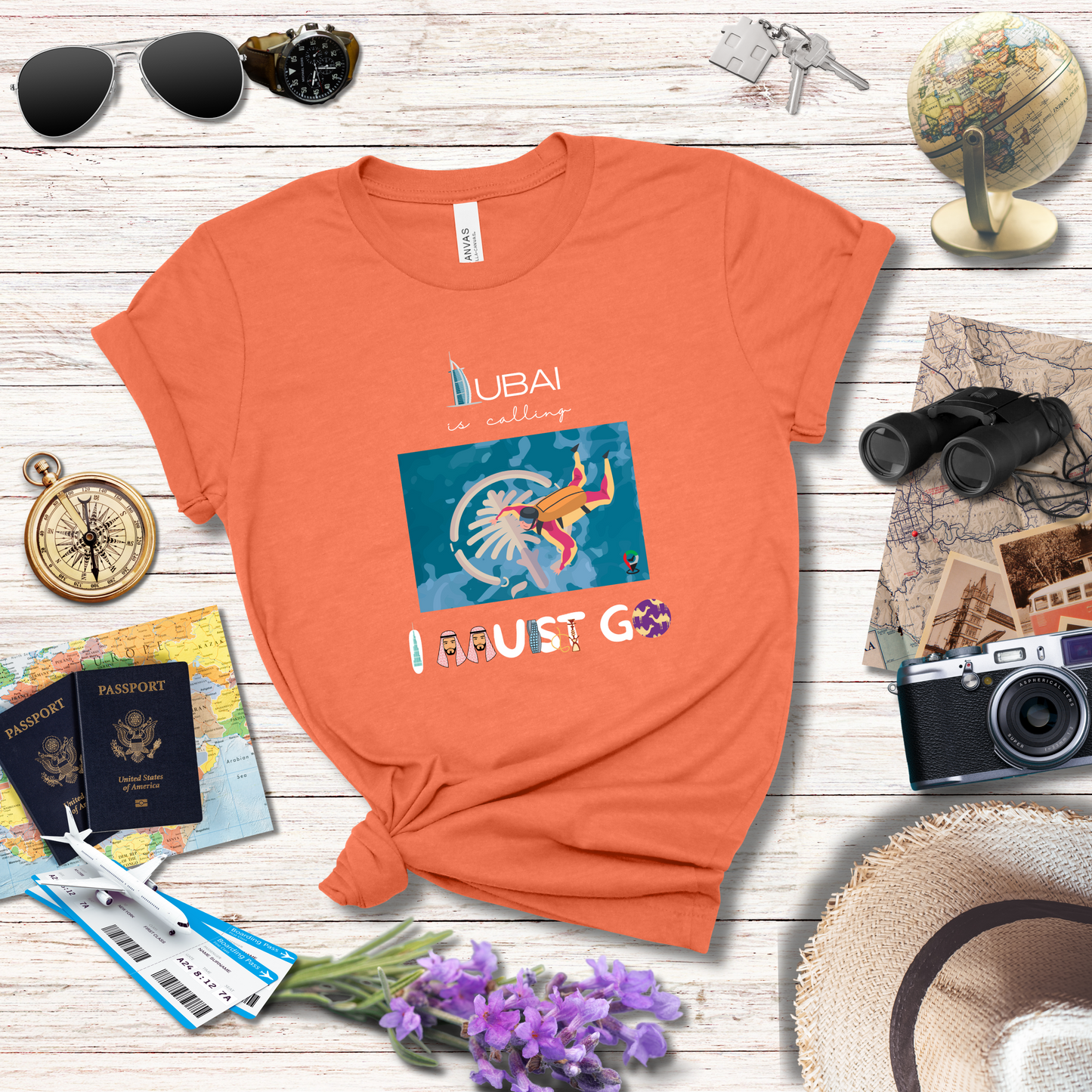 DUBAI IS CALLING AND I MUST GO - T-Shirt