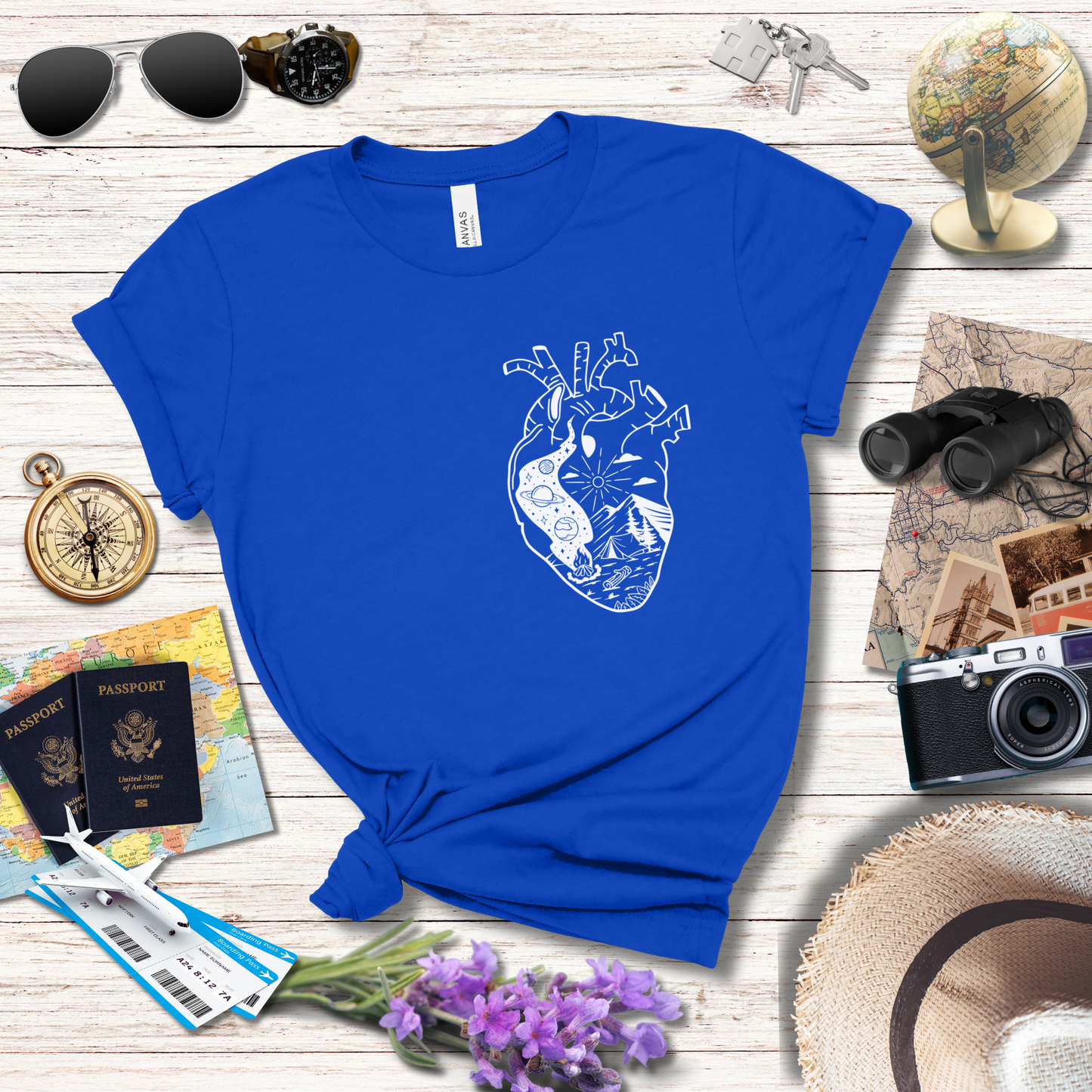 CAMPING HEART T-Shirt