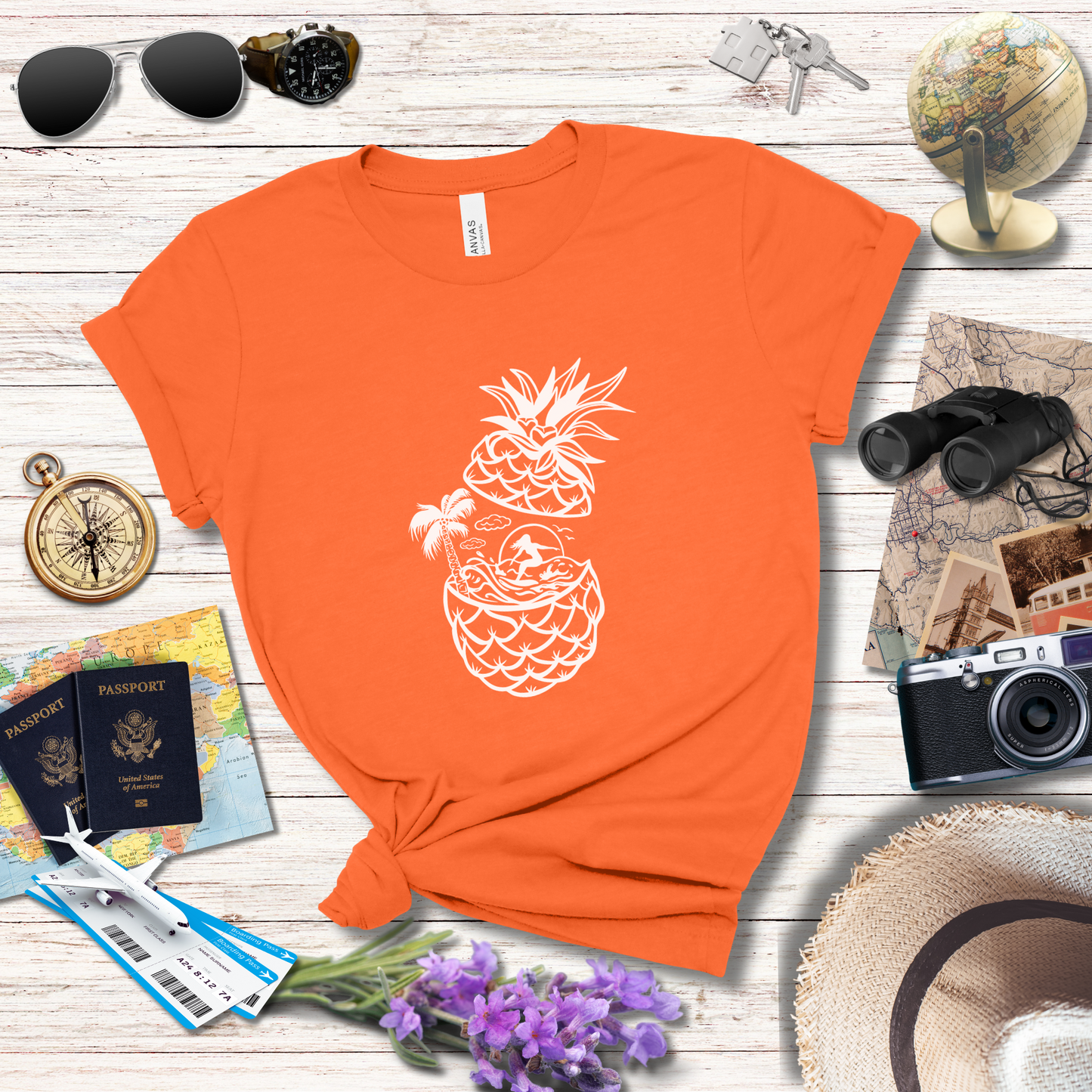 PINEAPPLE SURF- T-Shirt