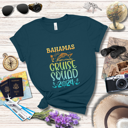 BAHAMAS CRUISE SQUAD 2024 - T-Shirt