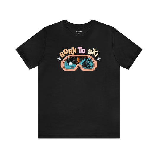 BORN TO SKI - T-Shirt