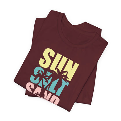 SUN SALT SAND - PASTEL - T-Shirt