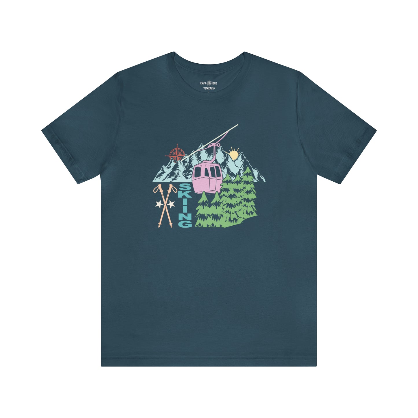 SKIING 2 - T-Shirt