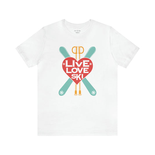 LIVE LOVE SKI - T-Shirt