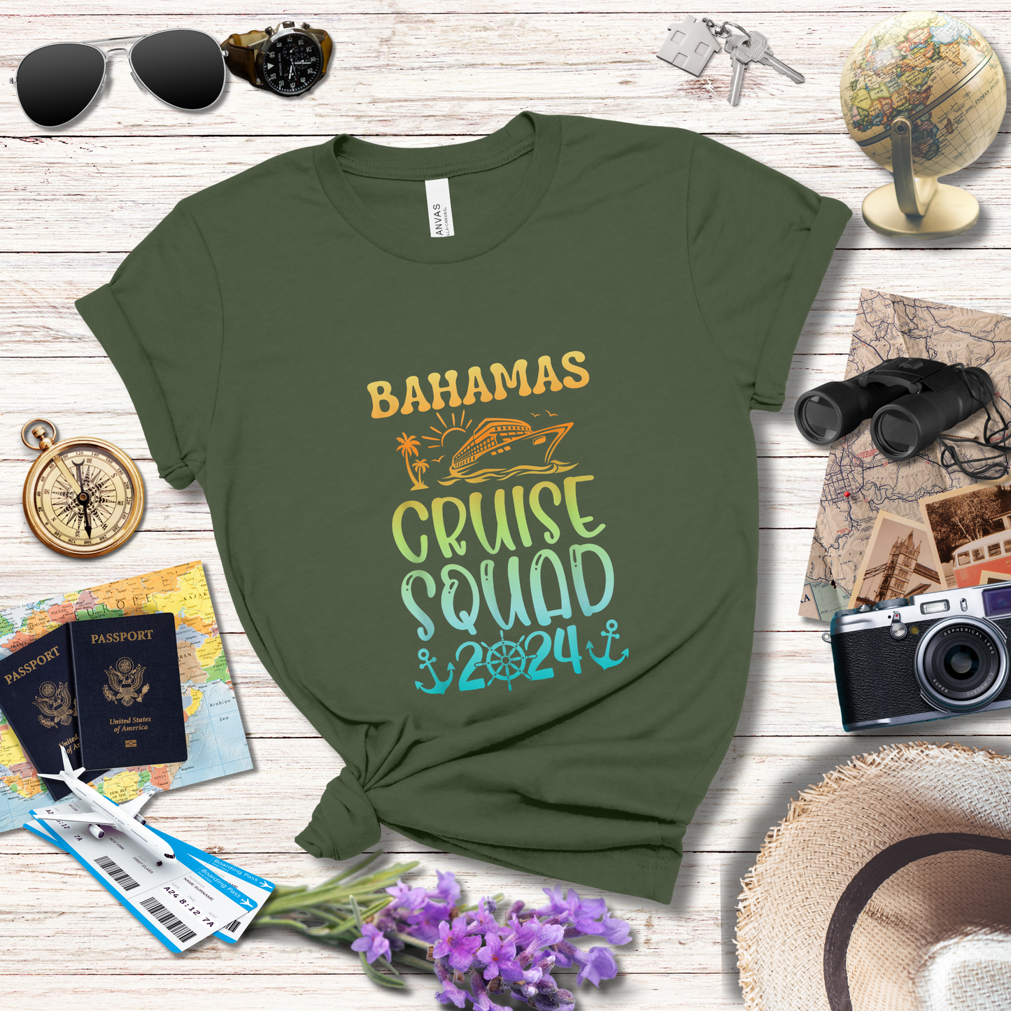 BAHAMAS CRUISE SQUAD 2024 - T-Shirt