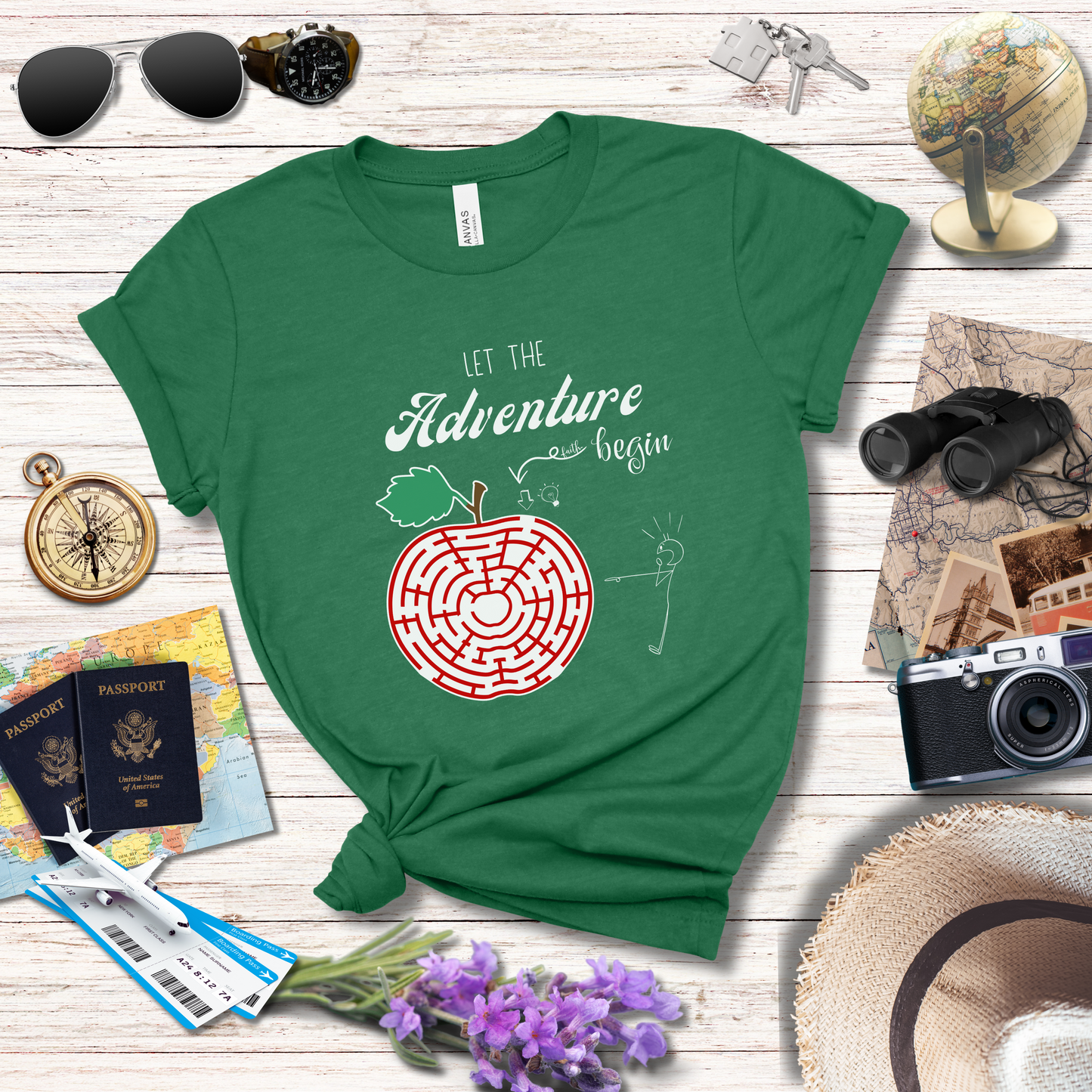 LET THE ADVENTURE BEGIN 2 - T-Shirt