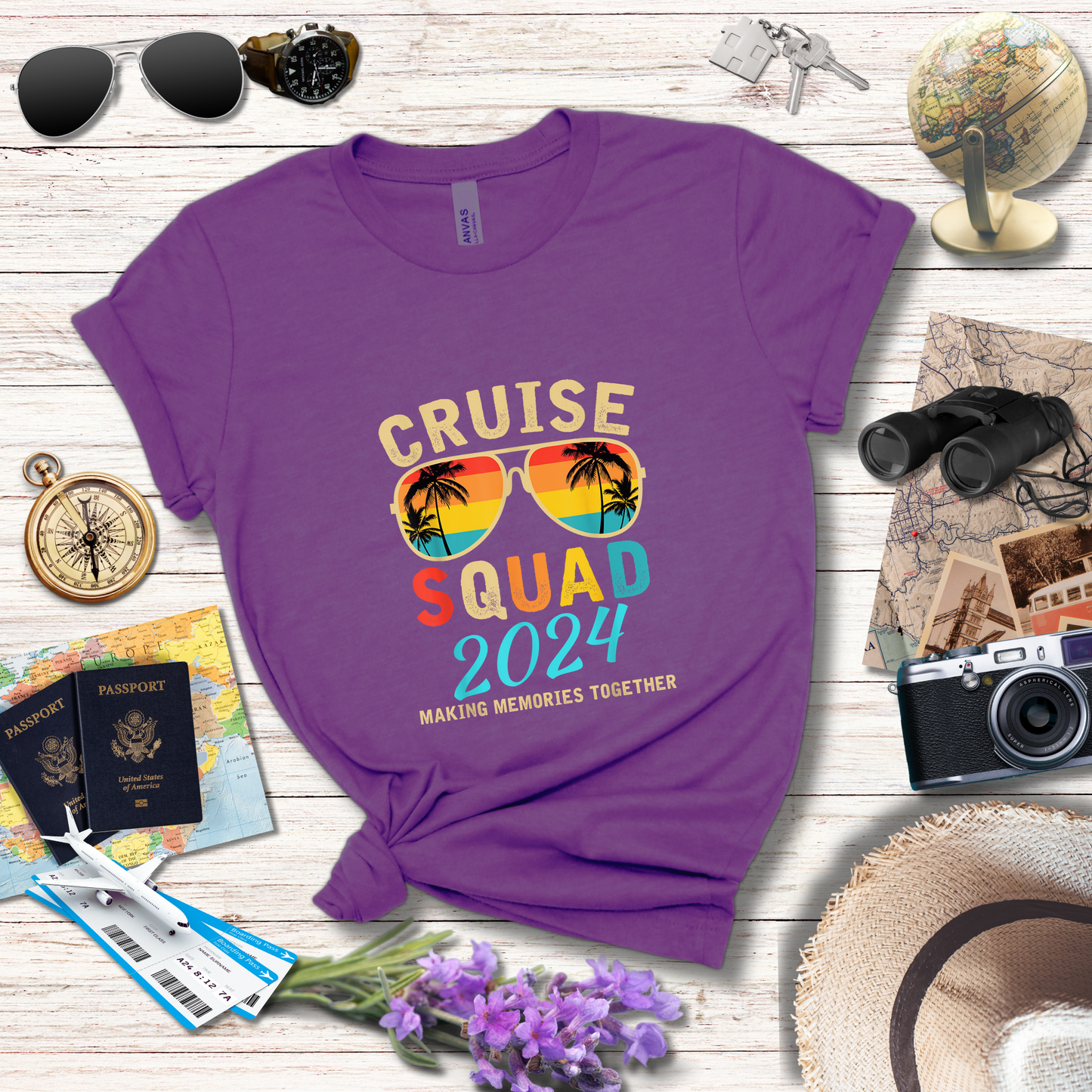 CRUISE SQUAD 2024 - MAKING MEMORIES TOGETHER - T-Shirt