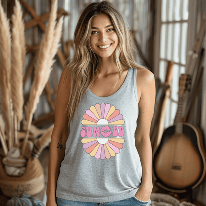 SUNKISSED - Racerback Tank Top